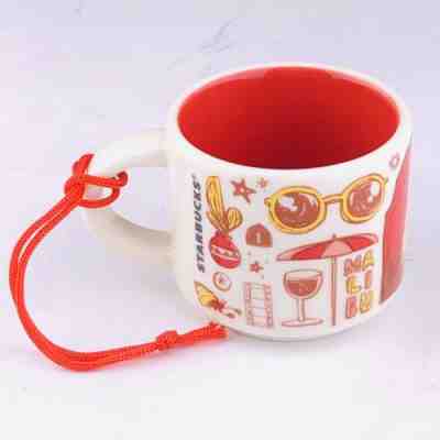 Starbucks 2018 BEEN THERE SERIES California Mini Mug 2 Oz Ornament Cup NEW Boxed - Sold on eBay Dec, 2nd 2018 for $14.99