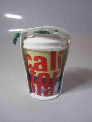 Starbucks Ornament Cup 2017 ~ CALIFORNIA ~ New in Package - Sold on eBay Dec, 1st 2018 for $9.50