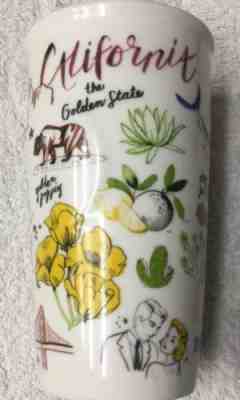 Starbucks 2016 California Double Wall Ceramic Tumbler 10 Oz No Lid - Sold on eBay Dec, 1st 2018 for $40.98