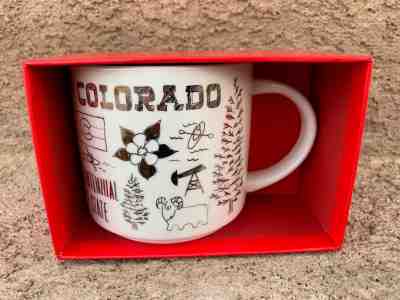 Starbucks Christmas BTS "Been There Series" Coffee Cup 14 oz - Colorado - Sold on eBay Nov, 9th 2018 for $29.88
