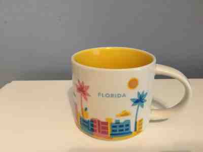 2015 Starbucks coffee mug You Are Here collection florida coffee cup mug  - Sold on eBay Dec, 16th 2018 for $6.50