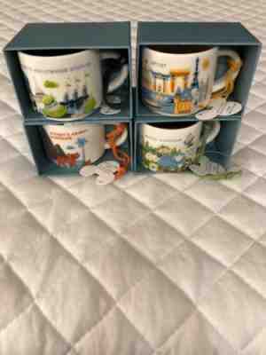 New Starbucks You Are Here Collection Ornament—- Florida Disney Parks - Sold on eBay Nov, 20th 2018 for $72.00