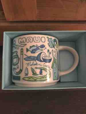 NEW In Box 2018 Starbucks MAUI Hawaii  Been There Series 14 Oz Ceramic Cup Mug - Sold on eBay Dec, 6th 2018 for $24.99