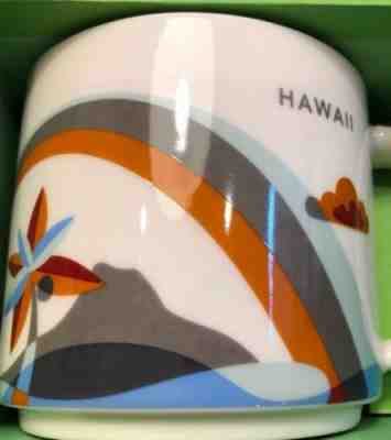 New Starbucks YOU ARE HERE Collection 2015 Hawaii Ceramic Coffee Mug Cup - 14oz - Sold on eBay Dec, 5th 2018 for $18.95