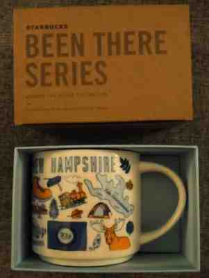 New Hampshire Starbucks Mug Coffee Cup Been There Series States New in Box 14 oz - Sold on eBay Dec, 16th 2018 for $34.99