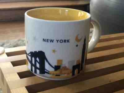 Starbucks New York NYC YAH YOU ARE HERE Collection Coffee MUG NEW - Sold on eBay Dec, 16th 2018 for $12.00
