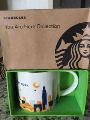Starbucks Retired Limited Edition YOU ARE HERE Series Collectable Mug - New York - Sold on eBay Dec, 7th 2018 for $24.50
