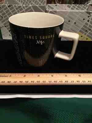 Starbucks Coffee Mug New York City Times Square Broadway 14oz Cup Black 2014 NYC - Sold on eBay Dec, 7th 2018 for $8.00