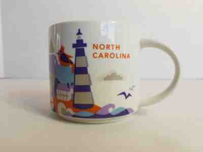 Starbucks Mug NORTH CAROLINA State You Are Here Collection Coffee Cup - Sold on eBay Dec, 16th 2018 for $12.95
