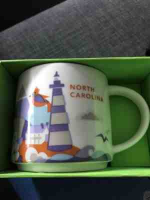 Starbucks State Mug North Carolina New In Box - Sold on eBay Oct, 25th 2018 for $13.20