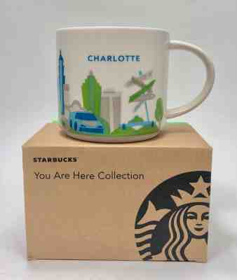 Starbucks You Are Here Collection, Charlotte, North Carolina Mug 14oz - Sold on eBay Oct, 13th 2018 for $12.00
