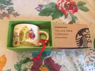 Starbucks “You Are Here” YAH Mini Mug Ornament Ohio NIB - Sold on eBay Oct, 25th 2018 for $23.00