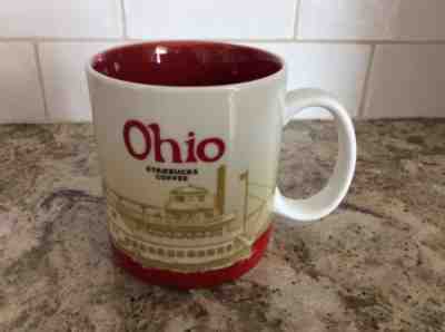 Starbucks Coffee Mug Collector Series Ohio River Boat 16 oz 2009  - Sold on eBay Oct, 19th 2018 for $18.30