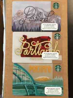 3 Starbucks Gift Card PORTLAND OREGON US city/ state - FREE Shipping! - Sold on eBay Sep, 29th 2018 for $7.50
