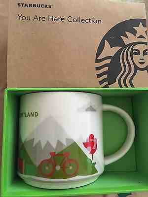 Starbucks Coffee 2016 Mug PORTLAND Oregon YAH You Are Here Collection NWT 14 oz - Sold on eBay Sep, 26th 2018 for $19.95