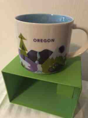 Starbucks “You Are Here” Collection 14oz Oregon 2015 Coffee Mug - Sold on eBay Sep, 22nd 2018 for $9.99