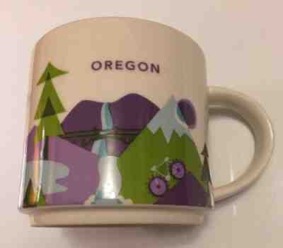 Starbucks Mug OREGON You Are Here Collection 2015 14 oz Starbucks Coffee - Sold on eBay Sep, 19th 2018 for $5.00