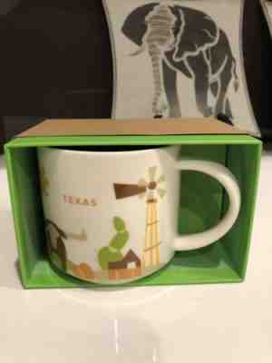 Texas You Are Here (YAH) Starbucks Mug. Original and NIB - Sold on eBay Nov, 27th 2018 for $18.00