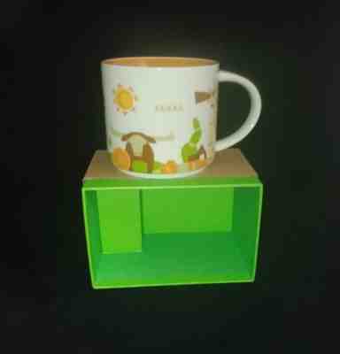 Starbucks Texas You Are Here YAH Mug Cup In Box with SKU Cactus Sun 14oz - Sold on eBay Nov, 25th 2018 for $19.99