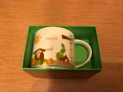 Starbucks YAH/You Are Here Texas 14 oz Mug - Sold on eBay Nov, 3rd 2018 for $22.95