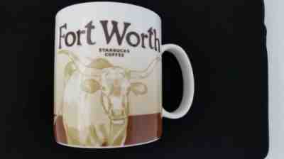 Starbucks 2011 Fort Worth Texas Souvenir Global Icon Collector Mug 16oz Bull Dad - Sold on eBay Nov, 1st 2018 for $50.00