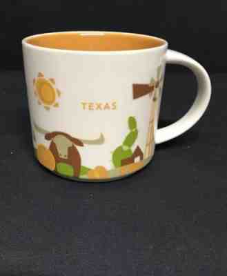  Starbucks Texas "You Are Here" Mug 2016 - Sold on eBay Nov, 1st 2018 for $9.98