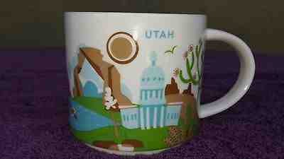 Starbucks You Are Here Collection Utah Coffee Mug Cup 14oz Gift - Sold on eBay Sep, 24th 2018 for $28.50