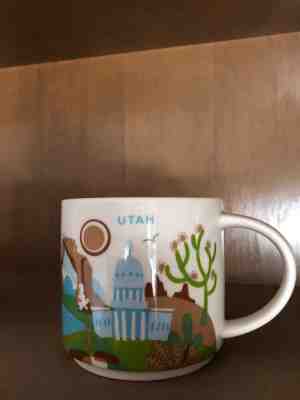 Starbucks You Are Here discontinued  Coffee Mug Utah New in box  - Sold on eBay Sep, 23rd 2018 for $28.00