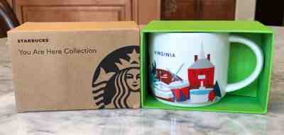 Starbucks Virginia You are Here YAH Collector Mug ~ Mint in Box ~ MIB  - Sold on eBay Oct, 2nd 2018 for $28.00
