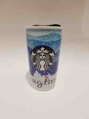 Starbucks Virginia Winter Double Wall Traveler Coffee Mug, 12 fl oz - Sold on eBay Sep, 29th 2018 for $30.00