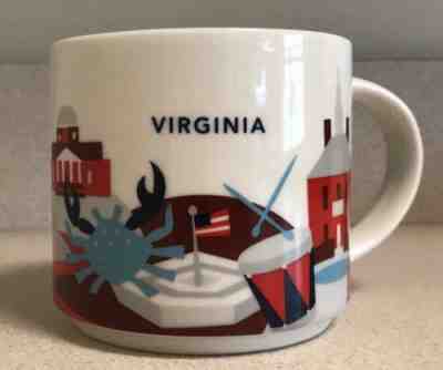 Starbucks YAH You Are Here Virginia Mug NEW - Sold on eBay Sep, 27th 2018 for $14.00