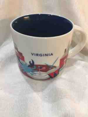 Starbucks You Are Here VIRGINIA Coffee Mug 2014 Excellent Condition - Sold on eBay Sep, 25th 2018 for $14.99