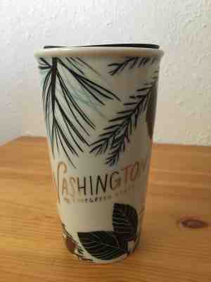 Starbucks 2017 Washington Evergreen State NEW 12oz Tumbler Traveler mug Original - Sold on eBay Nov, 17th 2018 for $19.00