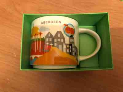 Starbucks YAH/You Are Here Aberdeen 14 oz Mug - Sold on eBay Nov, 30th 2018 for $49.95