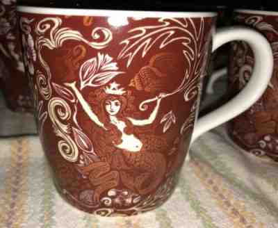 Starbucks 2009 Anniversary Mug Copper Brown Mermaid Siren 12 oz Bone China New! - Sold on eBay Jan, 7th 2019 for $19.99
