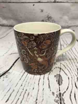Starbucks Anniversary Blend Mug 2009 Mermaid Siren 12 oz Maroon Copper White - Sold on eBay Dec, 15th 2018 for $12.00