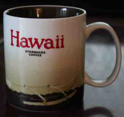 Starbucks Coffee Company Hawaii Collector Series Mug Cup 2009 16fl oz - Sold on eBay Feb, 13th 2019 for $19.99