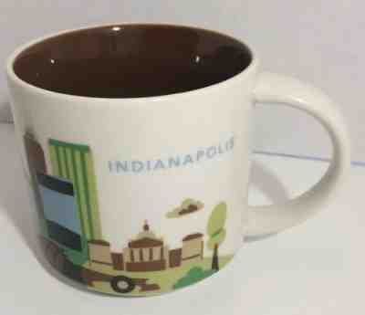 Starbucks Indianapolis You Are Here Mug YAH 14 oz - Sold on eBay Feb, 14th 2019 for $10.00