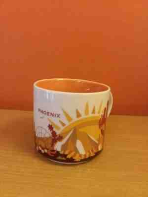 Phoenix Retired Starbucks YAH You Are Here Mug Collection; Coffee Mug 14oz - Sold on eBay Feb, 14th 2019 for $17.00