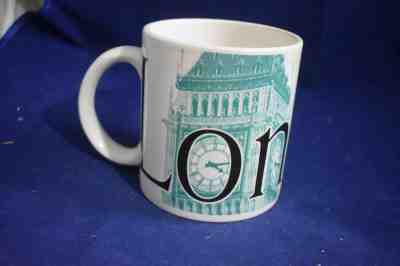 Starbucks London City Oversized Big Ben Clock Mug, 2002 - Sold on eBay Feb, 14th 2019 for $9.99
