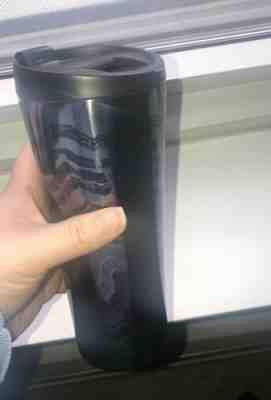 NEW Starbucks Stainless Steel Insulated Black Line Waves Wavy Tumbler, 16 fl oz - Sold on eBay Feb, 14th 2019 for $15.99