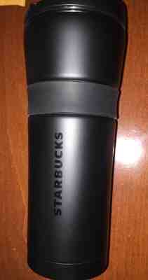 Starbucks Stainless Steel Grip Tumbler - Matte Black 16 fl oz New Exclusive 2017 - Sold on eBay Feb, 13th 2019 for $43.86