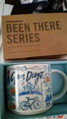NEW Starbucks San Diego Been There Series Mug LIMITED EDITION 14 Oz - Sold on eBay Feb, 13th 2019 for $4.40