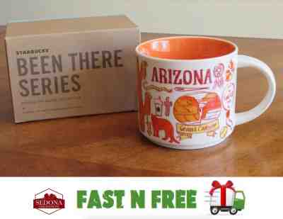 NEW Starbucks 2017 ARIZONA State "Been There Series" Coffee Mug Tea Cup 14 Oz - Sold on eBay Feb, 13th 2019 for $24.99