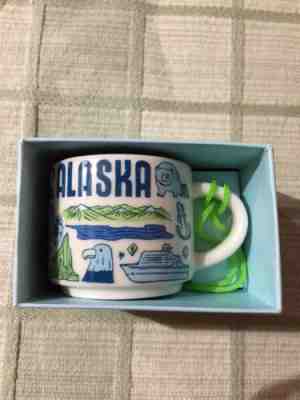 Starbucks 2018 Alaska Ornament 2 Oz Demi Mini Mug New Been There Series - Sold on eBay Feb, 13th 2019 for $21.99