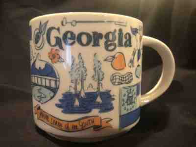 Starbucks City State Mugs Been There Series Georgia Peach Edition - Sold on eBay Feb, 12th 2019 for $8.50