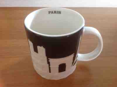 Starbucks Paris Relief Mug 2011 Coffee Embossed Series Global Icon City 16 oz - Sold on eBay Feb, 11th 2019 for $39.99