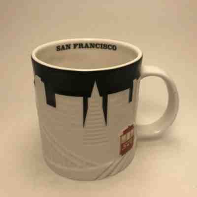 Starbucks San Francisco Relief Mug City Coffee California Series 16 oz Cup 2012 - Sold on eBay Feb, 6th 2019 for $19.95
