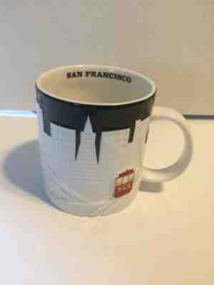 STARBUCKS SAN FRANCISCO CITY RELIEF Architecture COLLECTOR SERIES  MUG 2012 NICE - Sold on eBay Feb, 6th 2019 for $24.98