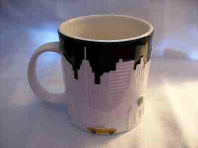 New Starbucks Coffee New York City Embossed TAXI Relief Mug  Series 2012 - Sold on eBay Feb, 4th 2019 for $10.40